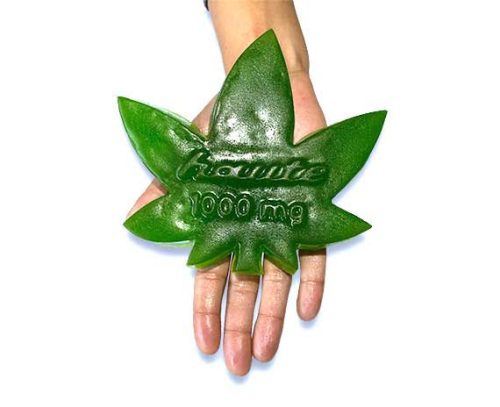 1000mg Giant Gummy Pot Leaf