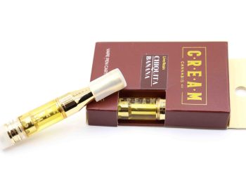 Cream Live Resin Cartridge